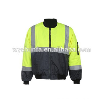 ANSI.ISEA 107-2010 chaqueta reflectante abrigo de alta visibilidad